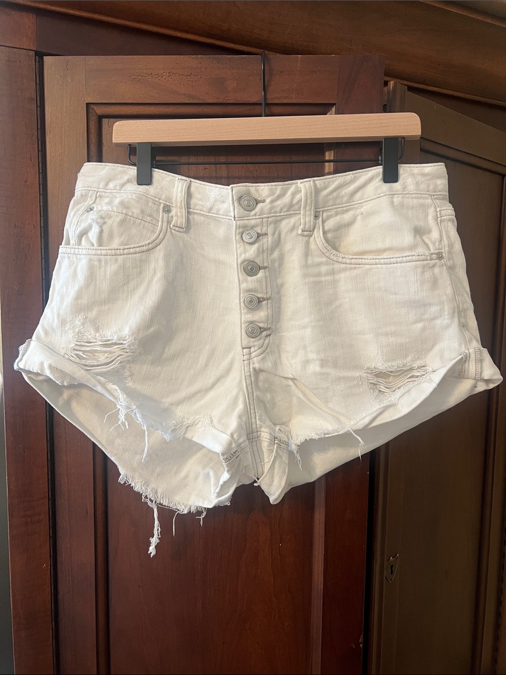 FREE PEOPLE Romeo Denim Shirts 32